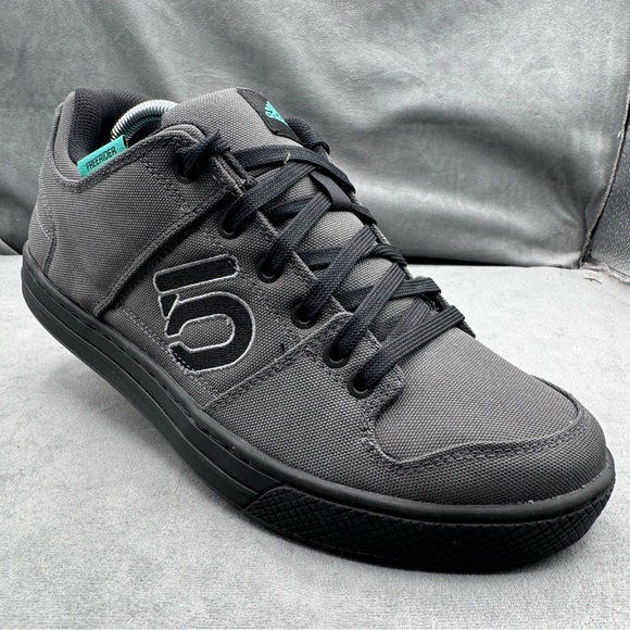 Adidas Five Ten Freerider Canvas MTB Shoes Men’s Size 10 Stealth S1 Flat Pedal